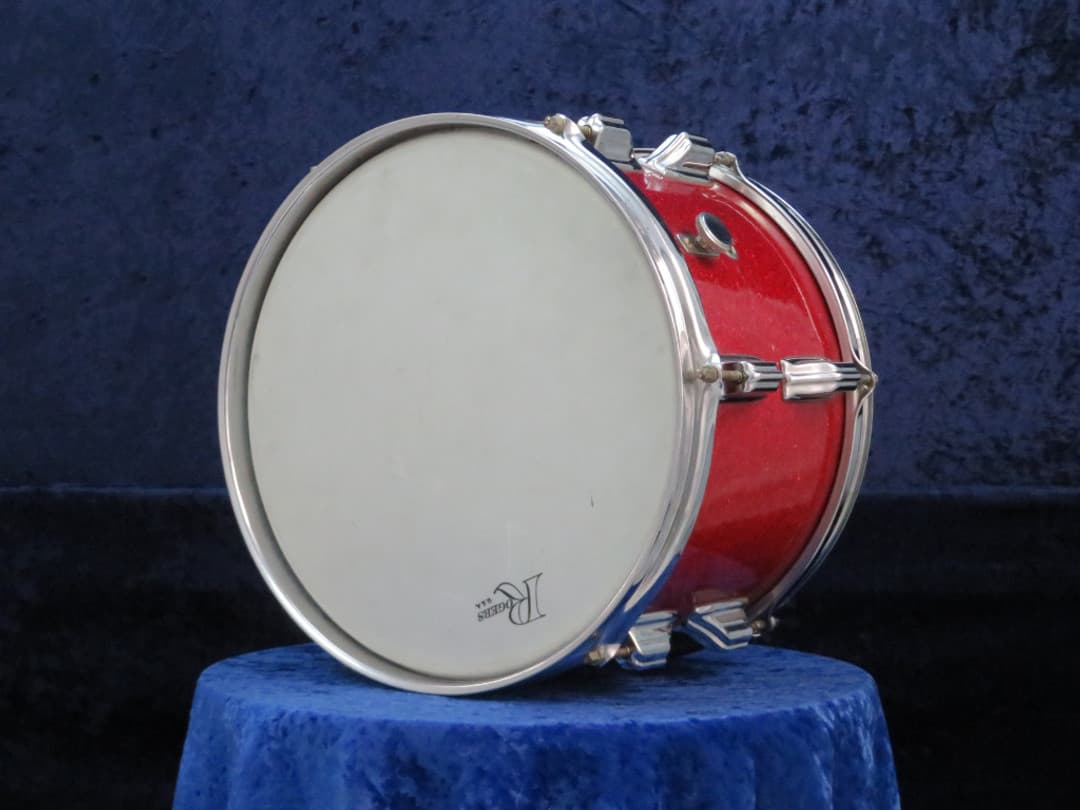 Rogers Holiday Model 8 x 12 Sparkling Red Pearl Wood Tom Tom Serial #6090