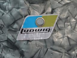 Ludwig 9 x 13 Black Diamond Pearl Wood Tom Tom Serial #1175160 Ludwig 9 x 13 Black Diamond Pearl Wood Tom Tom Serial #1175160