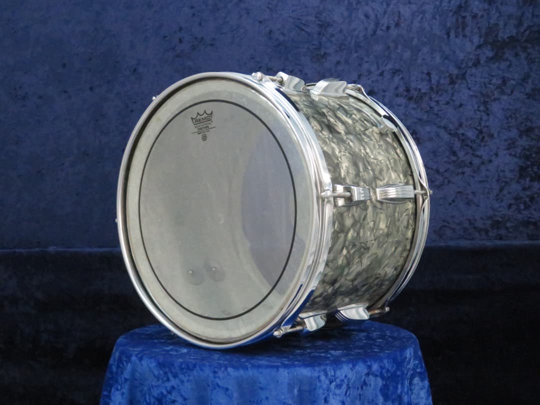 Ludwig 9 x 13 Black Diamond Pearl Wood Tom Tom Serial #1175160