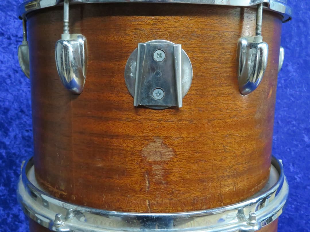 Slingerland Set of 3 12" 13" 14" Wood Tri/Concert Toms Serial #isi9233-9