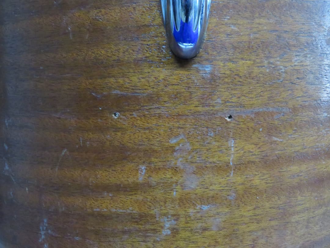 Slingerland Set of 3 12" 13" 14" Wood Tri/Concert Toms Serial #isi9233-9