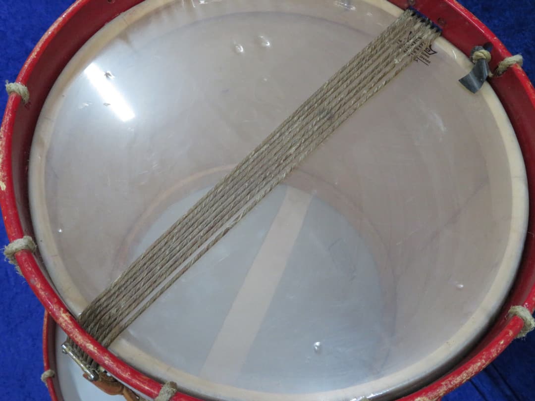 Eames Company Colonial 8 Piece Wood Rope Pull Set of Drums Serial #isi11733