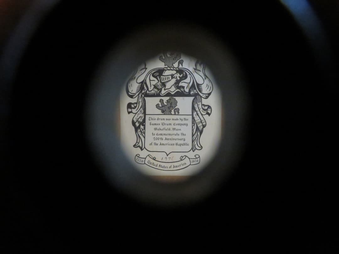 Eames Company Colonial 8 Piece Wood Rope Pull Set of Drums Serial #isi11733