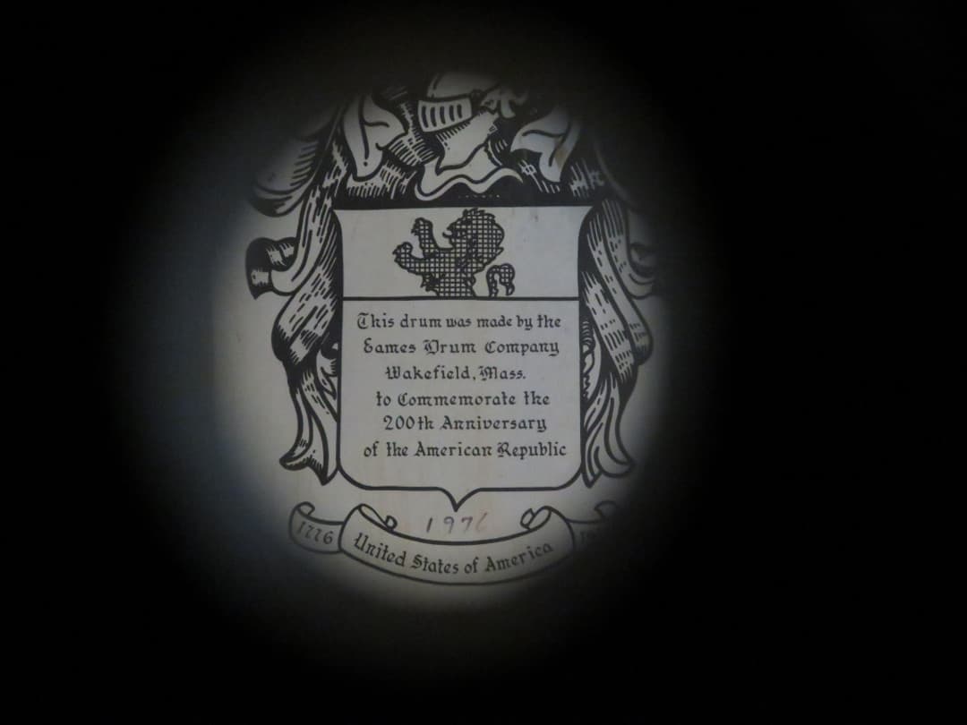 Eames Company Colonial 8 Piece Wood Rope Pull Set of Drums Serial #isi11733