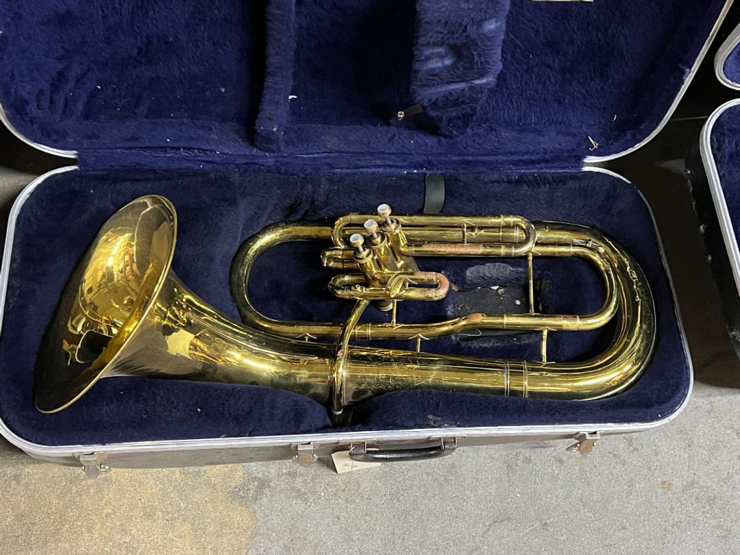 Lot of 3 Conn Baritone Horns Serial #K39125