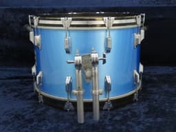 Rogers 4 Piece Pacific Blue Wood Drum Set Serial #D739599 Rogers 4 Piece Pacific Blue Wood Drum Set Serial #D739599