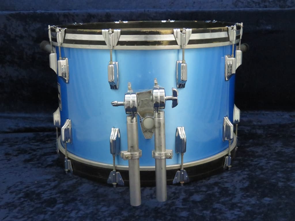 Rogers 4 Piece Pacific Blue Wood Drum Set Serial #D739599