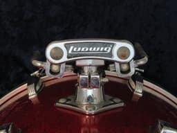 Ludwig 4 Piece Sparkling Red Pearl Wood Drum Set Serial #3042918 Ludwig 4 Piece Sparkling Red Pearl Wood Drum Set Serial #3042918