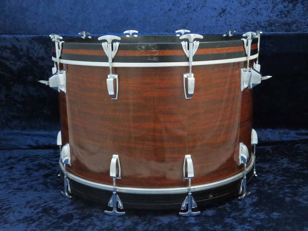 Ludwig 5 Piece Mahogany Cortex Wood Drum Set Serial #1026122
