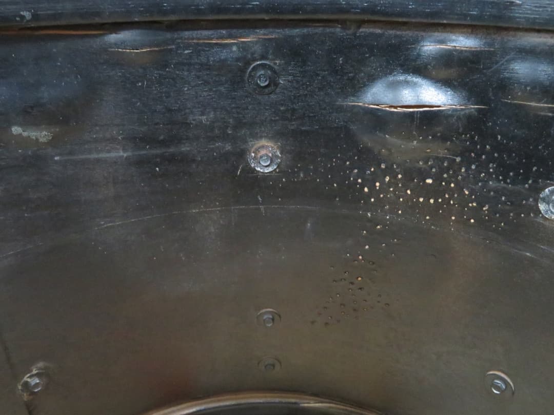 Ludwig 5 Piece Mahogany Cortex Wood Drum Set Serial #1026122