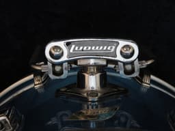 Ludwig 5 Piece Blue Vistalite Drum Set Serial #1025900 Ludwig 5 Piece Blue Vistalite Drum Set Serial #1025900