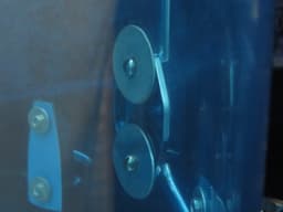 Ludwig 5 Piece Blue Vistalite Drum Set Serial #1025900 Ludwig 5 Piece Blue Vistalite Drum Set Serial #1025900