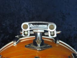 Ludwig 4 Piece Mod Orange Wood Drum Set Serial #926006 Ludwig 4 Piece Mod Orange Wood Drum Set Serial #926006