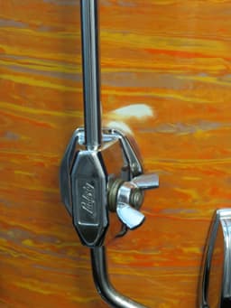 Ludwig 4 Piece Mod Orange Wood Drum Set Serial #926006 Ludwig 4 Piece Mod Orange Wood Drum Set Serial #926006
