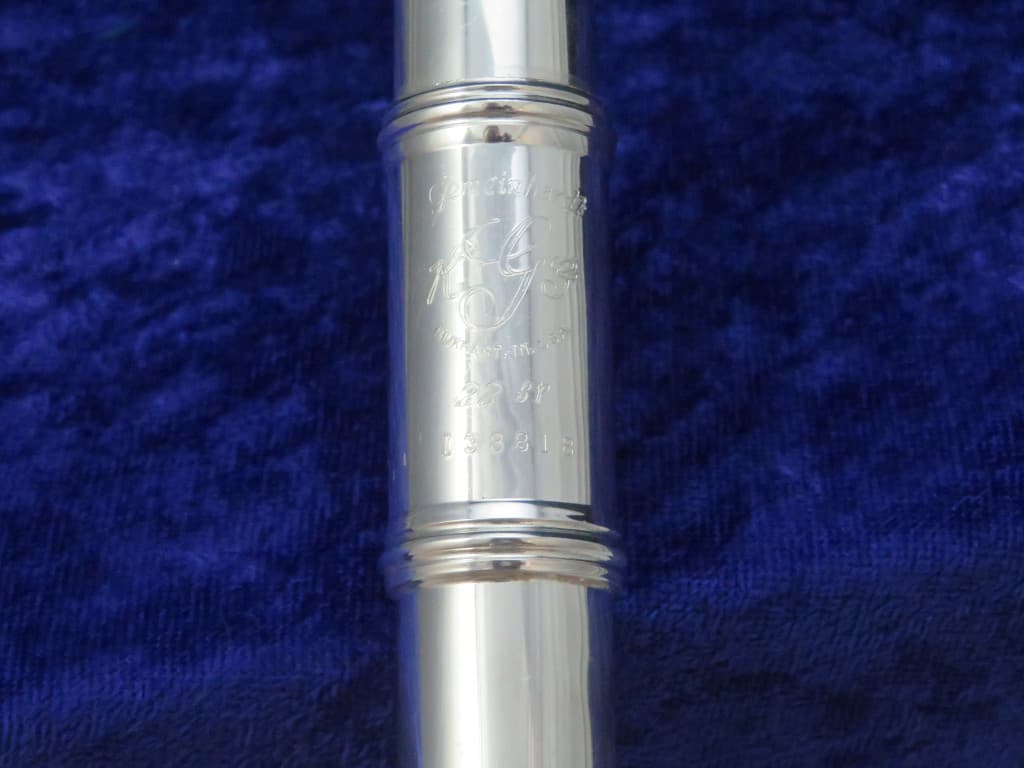 Gemeinhardt 22SP Flute Serial #I38818