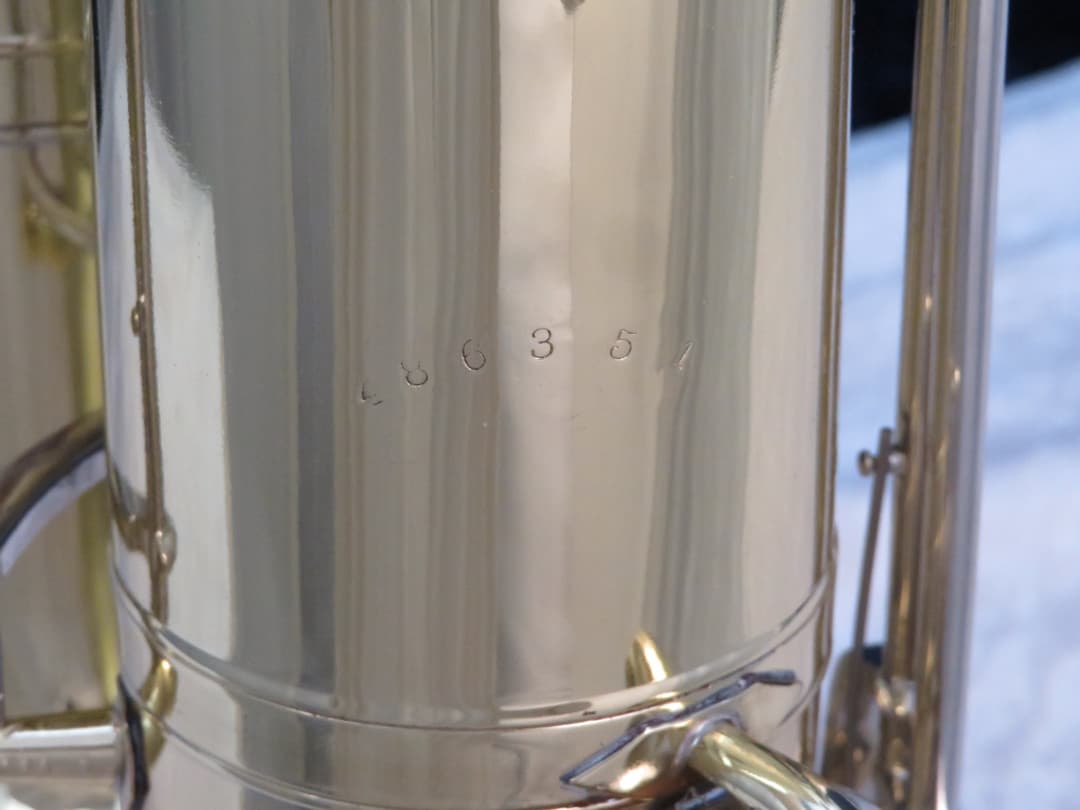 Bundy Baritone Saxophone Serial #486351