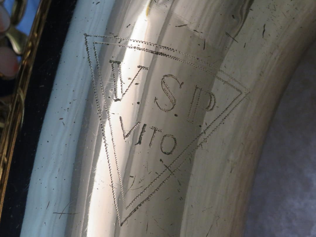 Vito VSP Baritone Saxophone Serial #00115714