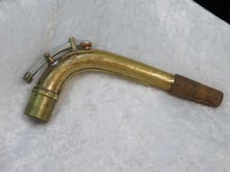 C.G. Conn Baritone Saxophone with Naked Lady 1935 Serial #M267047 C.G. Conn Baritone Saxophone with Naked Lady 1935 Serial #M267047