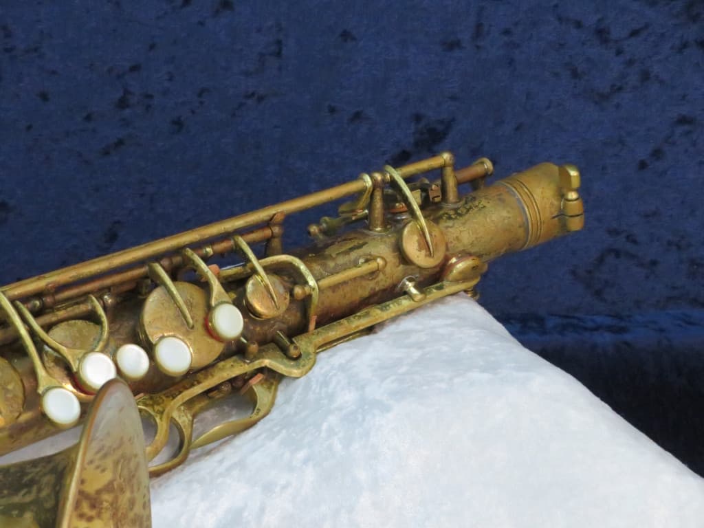 C.G. Conn 10M Tenor Saxophone with Naked Lady 1941 Serial #295497