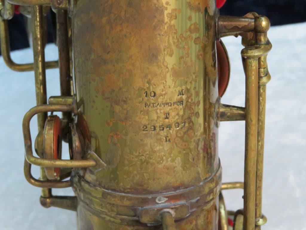 C.G. Conn 10M Tenor Saxophone with Naked Lady 1941 Serial #295497