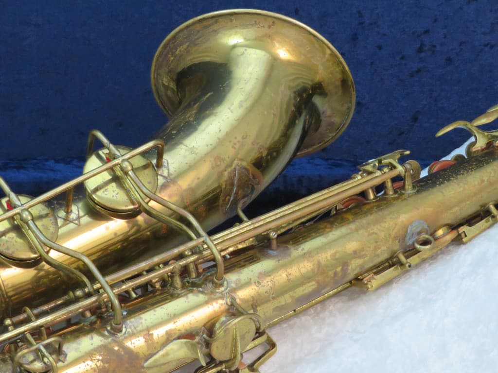 C.G. Conn 10M Tenor Saxophone with Naked Lady 1941 Serial #295497