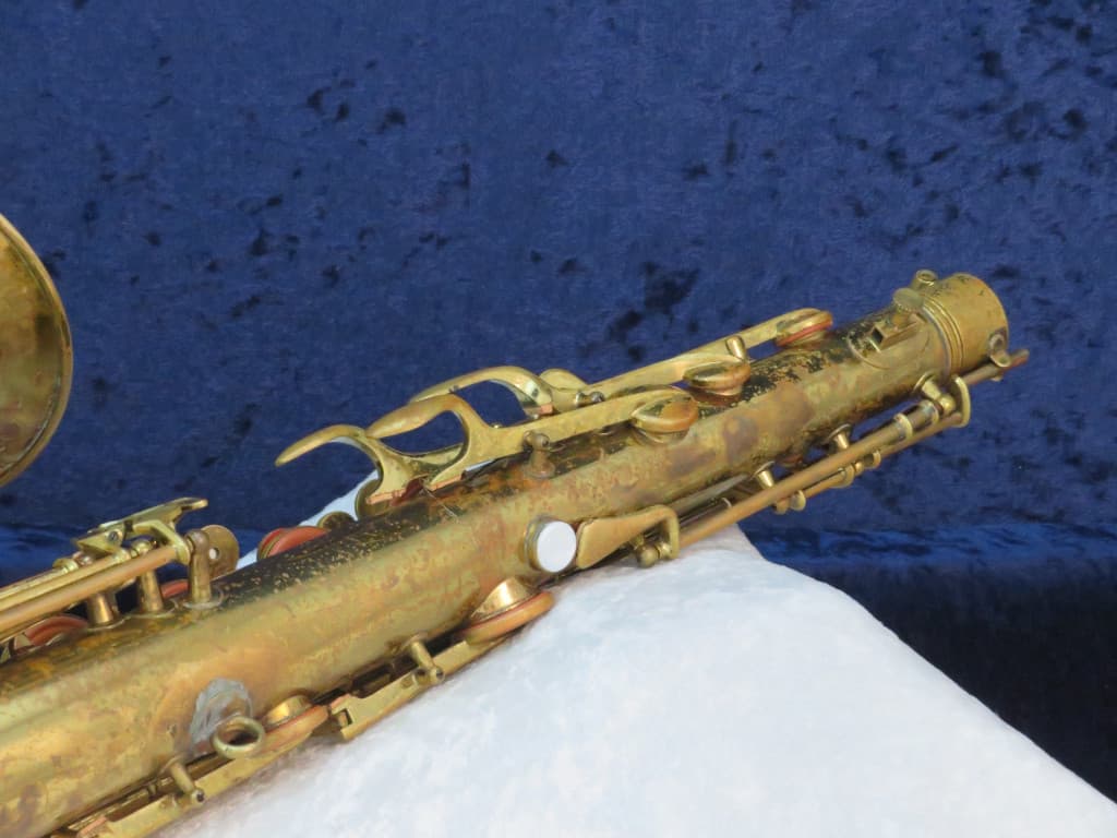C.G. Conn 10M Tenor Saxophone with Naked Lady 1941 Serial #295497