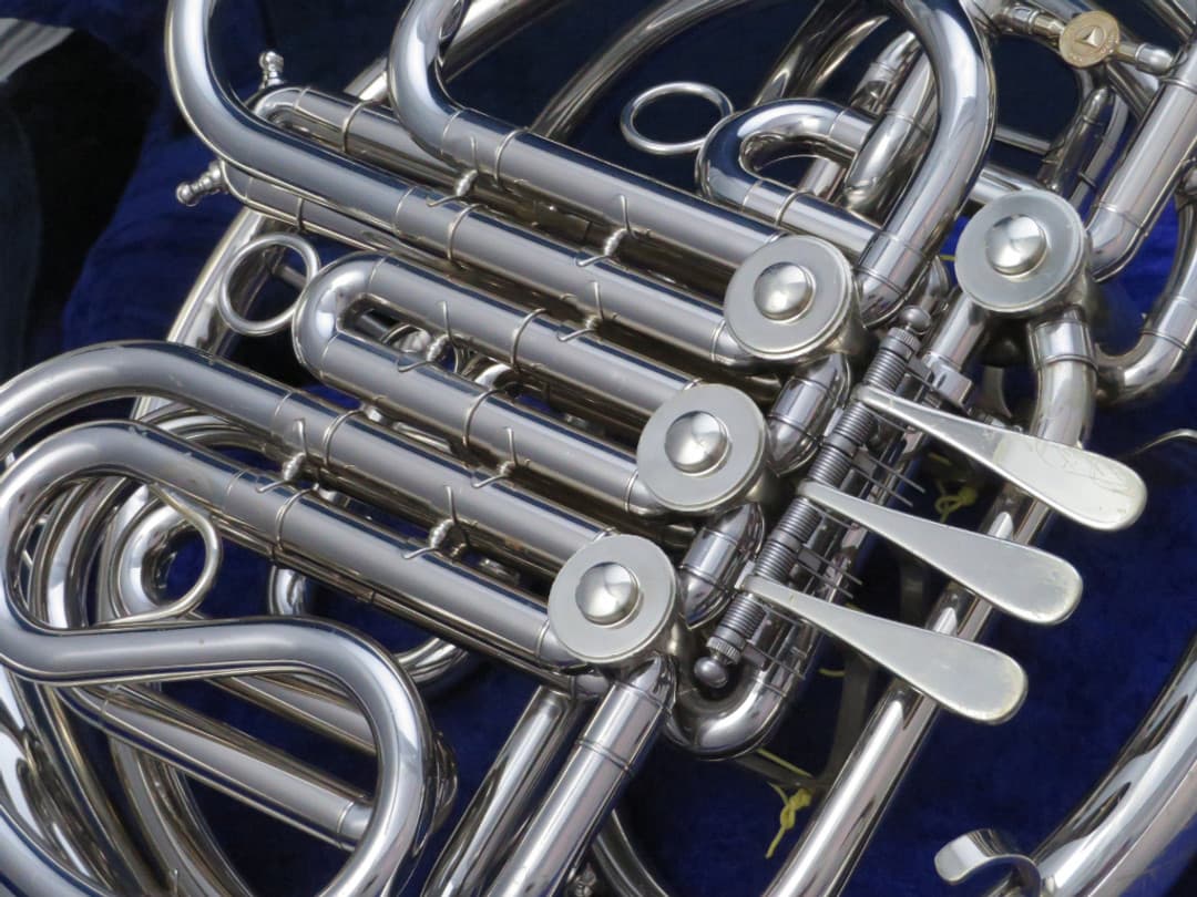 Holton H179 Silver Double French Horn Serial #663953 Holton H179 Silver Double French Horn Serial #663953