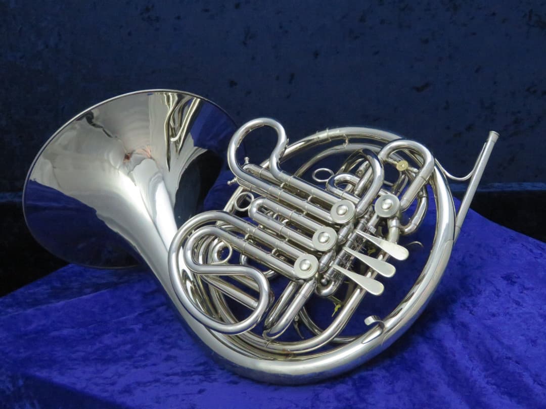 Holton H179 Silver Double French Horn Serial #663953