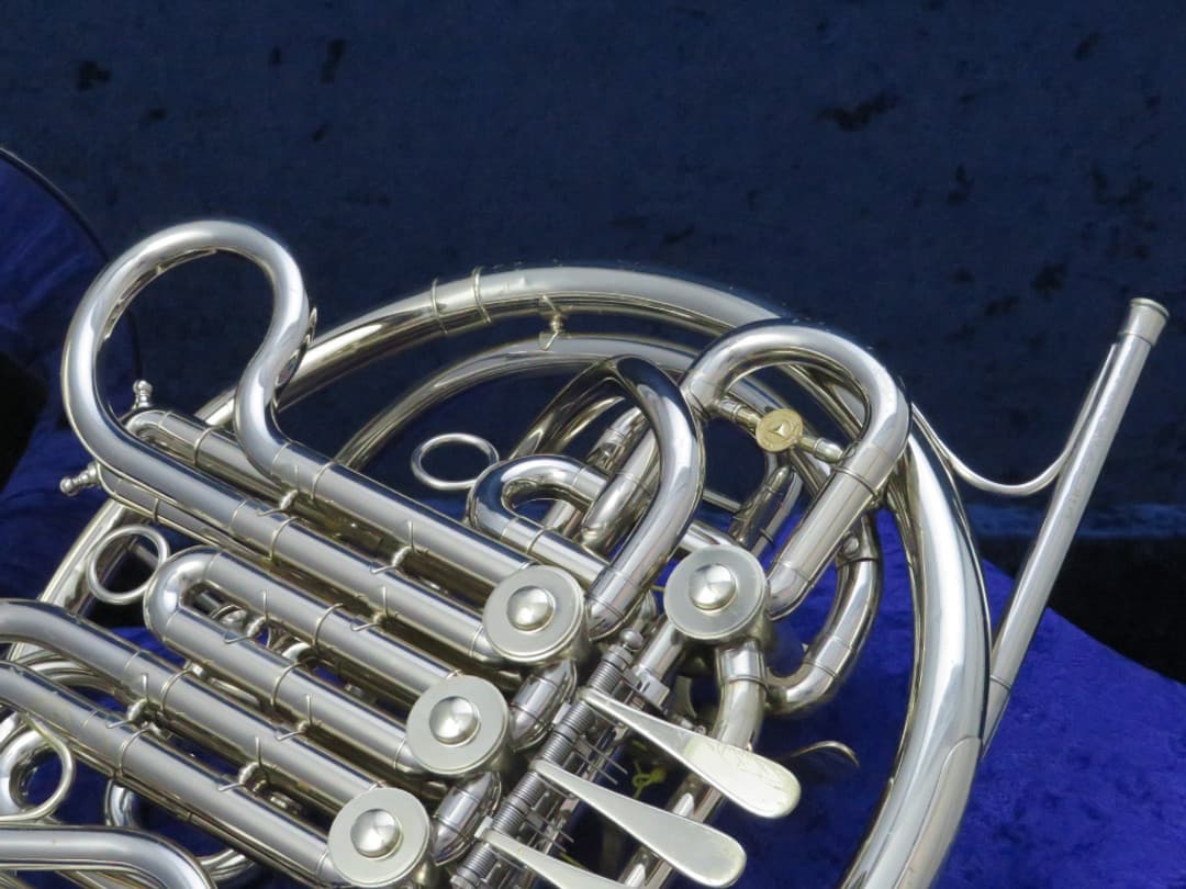 Holton H179 Silver Double French Horn Serial #663953