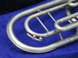 King 3 Valve Bell Front Silver Trombonium 1960's Serial #452838 King 3 Valve Bell Front Silver Trombonium 1960's Serial #452838