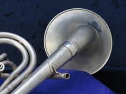 King 3 Valve Bell Front Silver Trombonium 1960's Serial #452838 King 3 Valve Bell Front Silver Trombonium 1960's Serial #452838