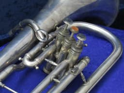 Conn 3 Valve Eb Bell Up Silver Alto Horn Serial #33954 Conn 3 Valve Eb Bell Up Silver Alto Horn Serial #33954