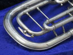 Conn 3 Valve Eb Bell Up Silver Alto Horn Serial #33954 Conn 3 Valve Eb Bell Up Silver Alto Horn Serial #33954