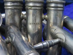 Conn 3 Valve Eb Bell Up Silver Alto Horn Serial #33954 Conn 3 Valve Eb Bell Up Silver Alto Horn Serial #33954