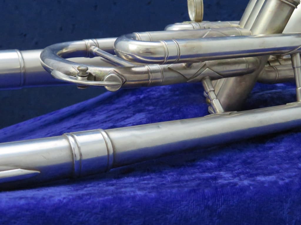 Conn 3 Valve F Bell Front Silver Alto Horn 1968 Serial #L28937