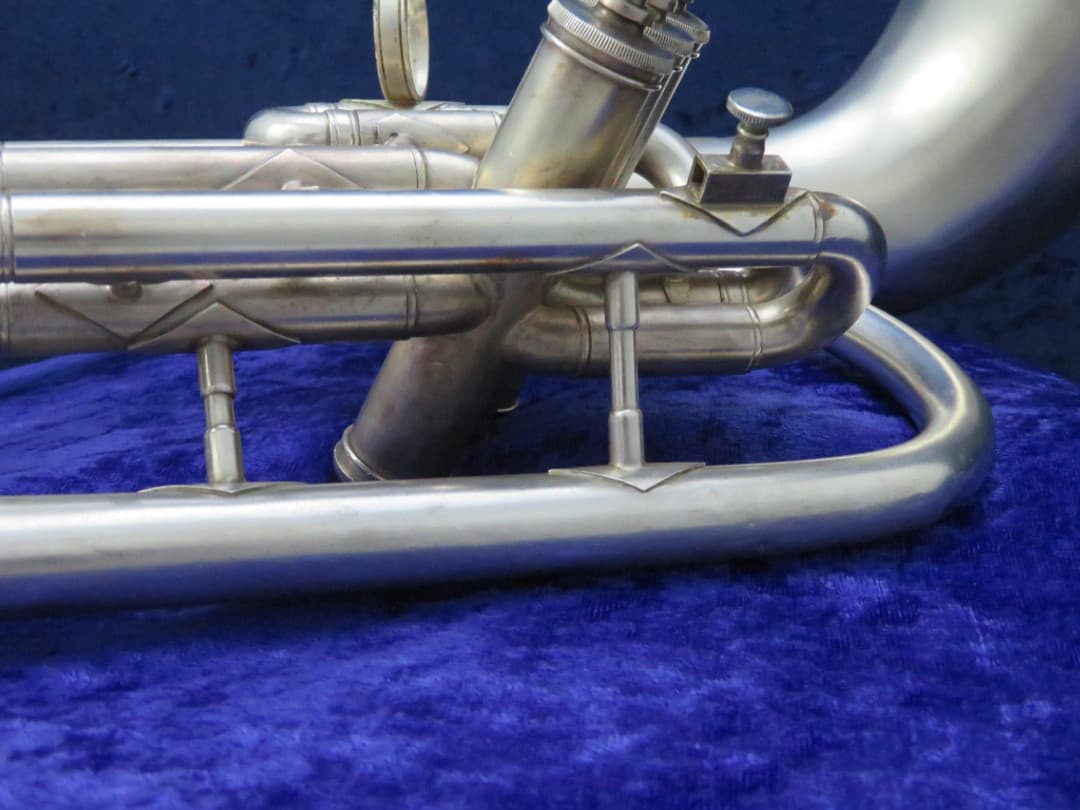 Conn 3 Valve F Bell Front Silver Alto Horn 1968 Serial #L28937