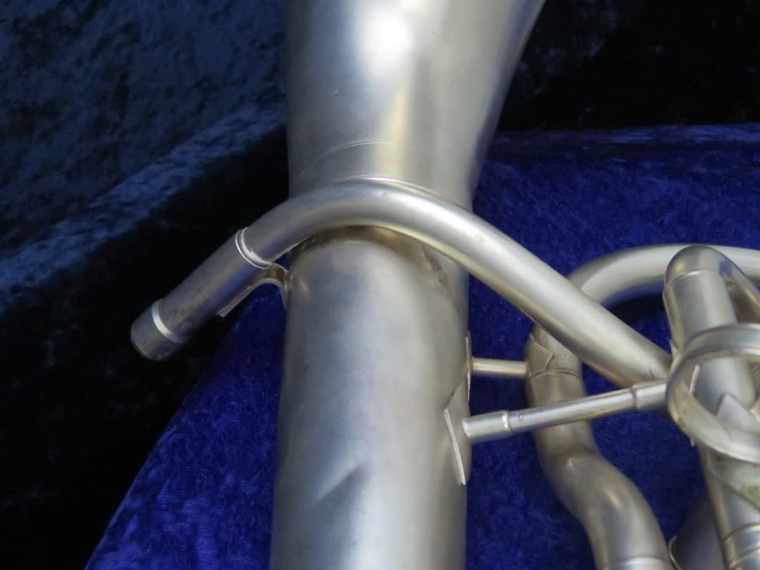 Conn 3 Valve F Bell Front Silver Alto Horn 1968 Serial #L28937