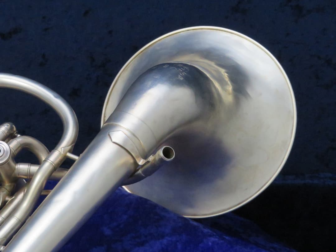 Conn 3 Valve F Bell Front Silver Alto Horn 1968 Serial #L28937