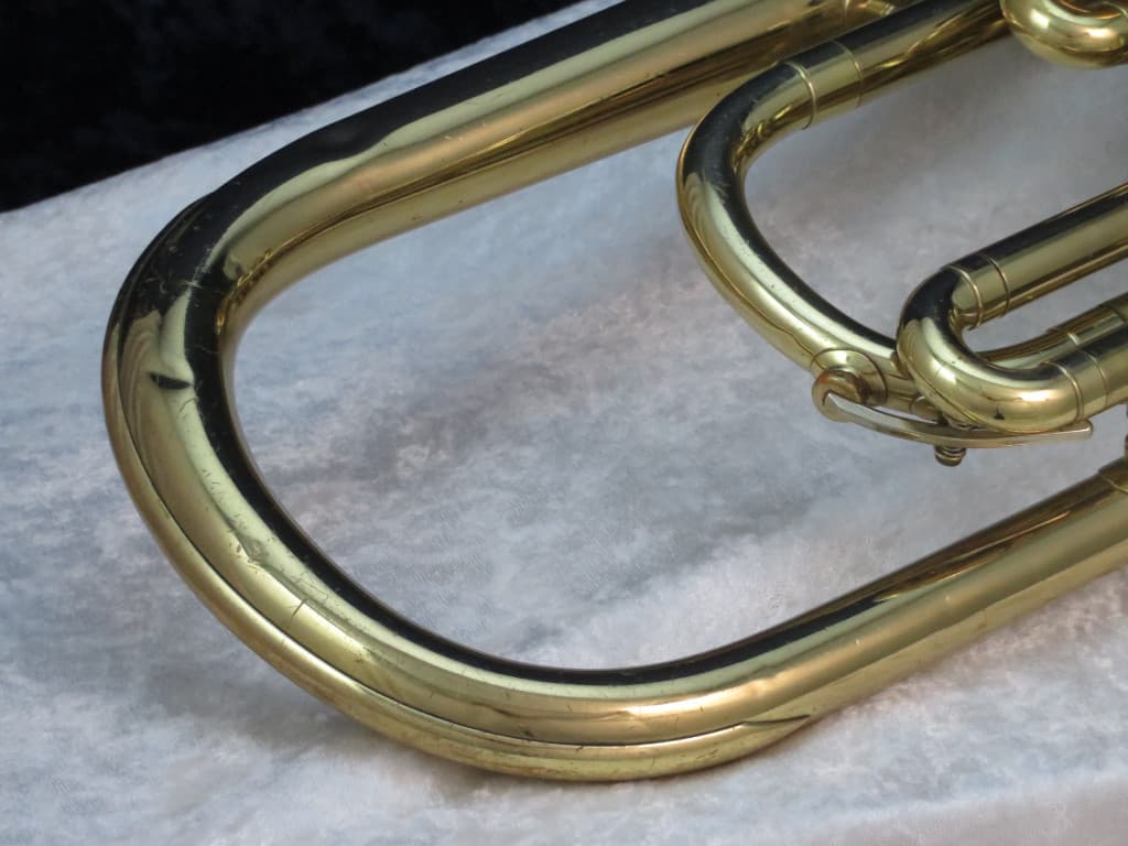 Holton Collegiate 3 Valve F Bell Front Alto Horn 1962 Serial #354410