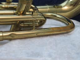 Holton Collegiate 3 Valve F Bell Front Alto Horn 1962 Serial #354410 Holton Collegiate 3 Valve F Bell Front Alto Horn 1962 Serial #354410