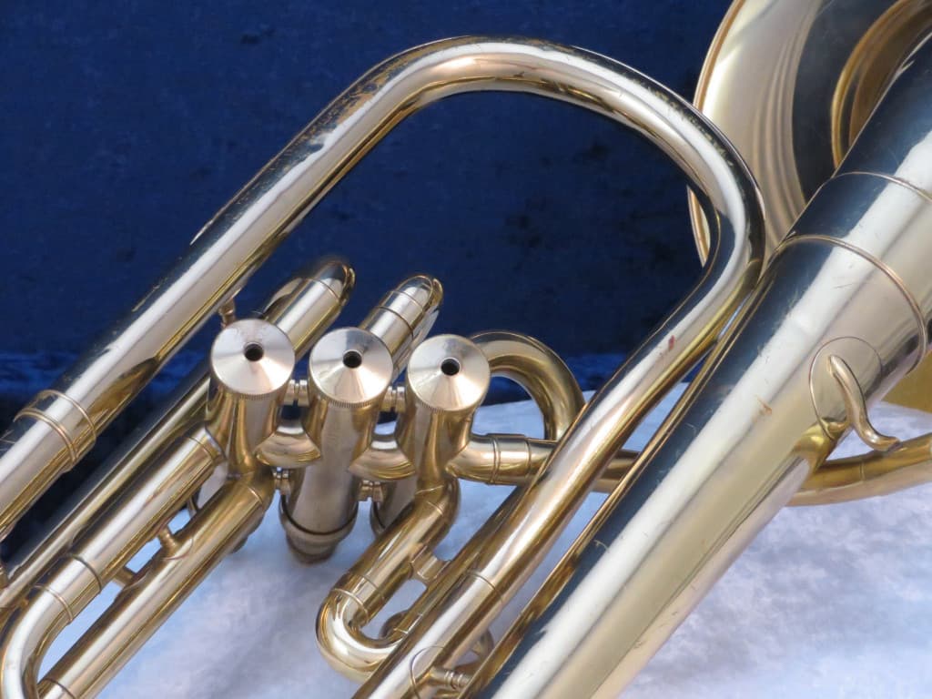 Holton Collegiate 3 Valve F Bell Front Alto Horn 1962 Serial #354410