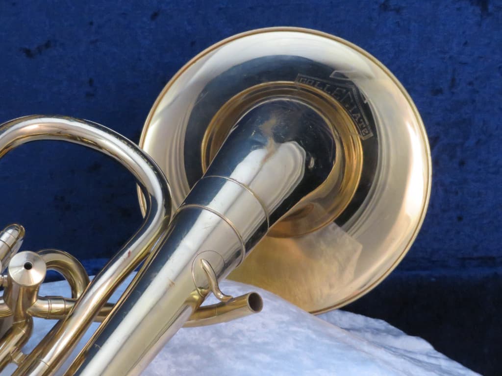 Holton Collegiate 3 Valve F Bell Front Alto Horn 1962 Serial #354410