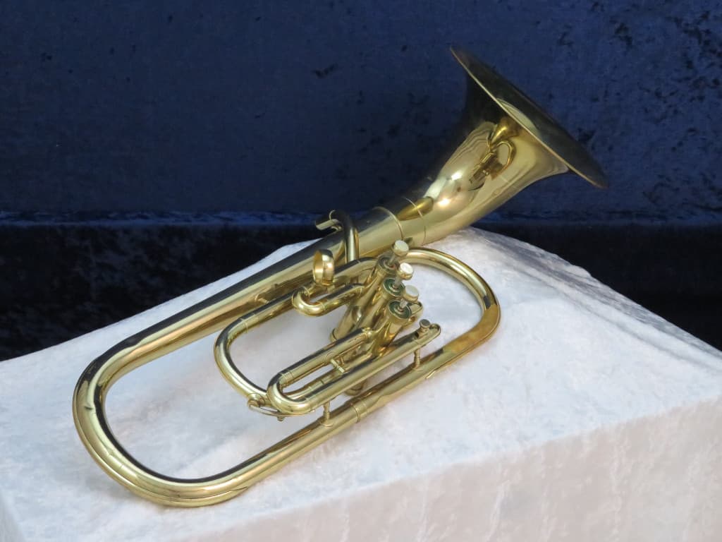 Holton Collegiate 3 Valve F Bell Front Alto Horn 1962 Serial #354410
