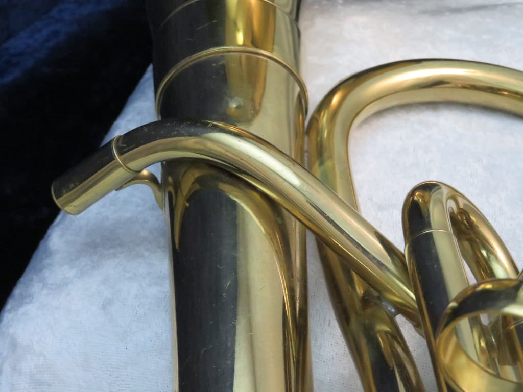 Holton Collegiate 3 Valve F Bell Front Alto Horn 1962 Serial #354410