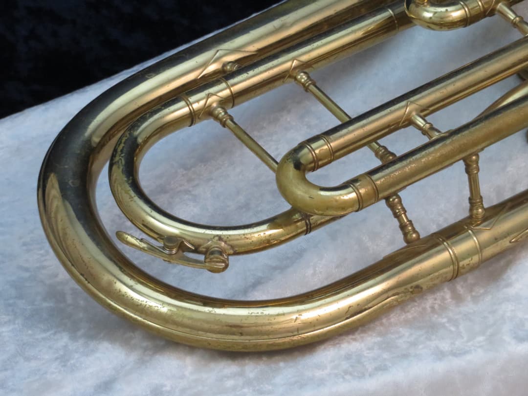 Cleveland 3 Valve Eb Bell Front Alto Horn 1960's Serial #107721