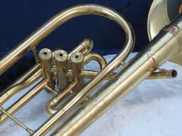 Cleveland 3 Valve Eb Bell Front Alto Horn 1960's Serial #107721 Cleveland 3 Valve Eb Bell Front Alto Horn 1960's Serial #107721