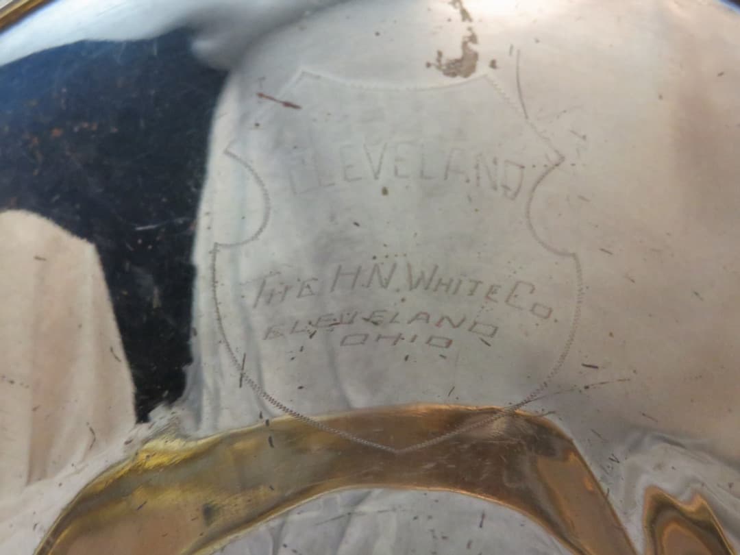 Cleveland 3 Valve Eb Bell Front Alto Horn 1960's Serial #107721