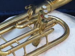Cleveland 3 Valve Eb Bell Front Alto Horn 1960's Serial #107721 Cleveland 3 Valve Eb Bell Front Alto Horn 1960's Serial #107721