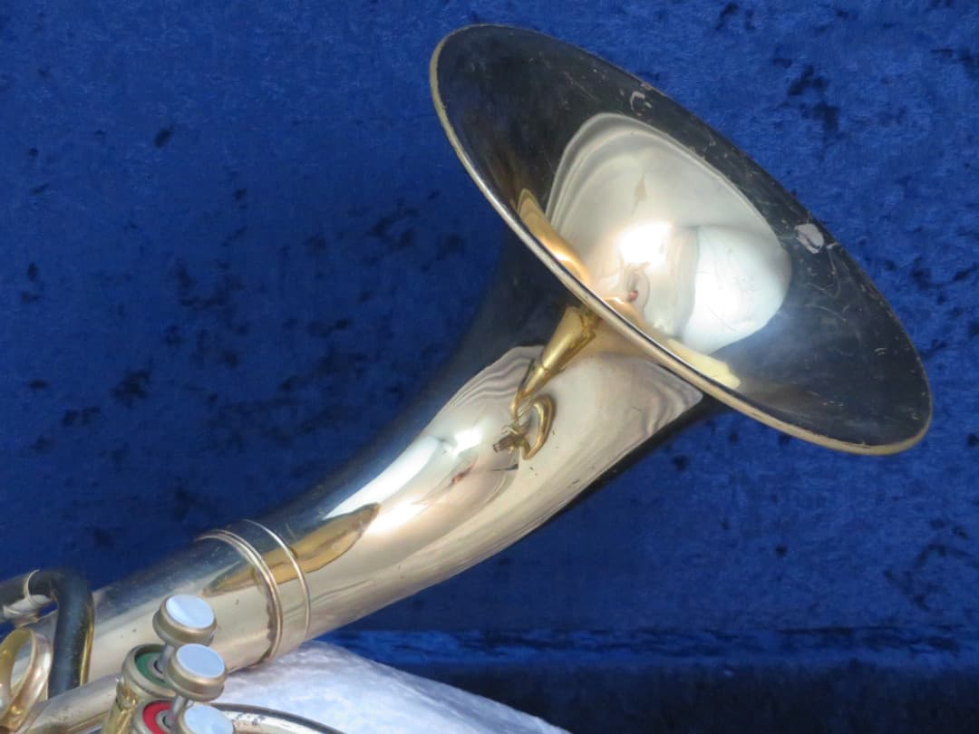 Cleveland 3 Valve Eb Bell Front Alto Horn 1960's Serial #107721