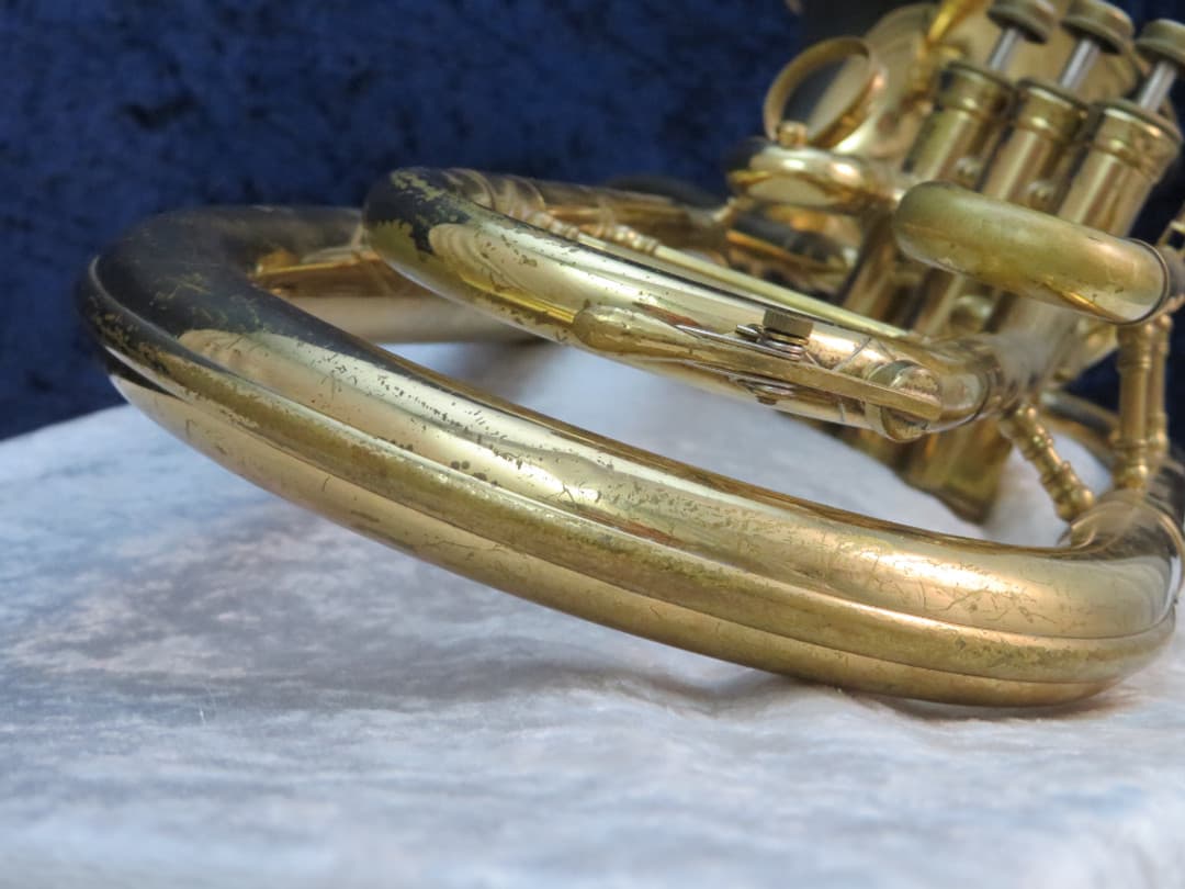 Cleveland 3 Valve Eb Bell Front Alto Horn 1960's Serial #107721